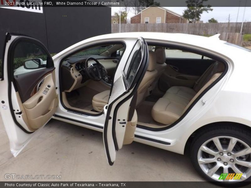 White Diamond Tricoat / Cashmere 2013 Buick LaCrosse FWD
