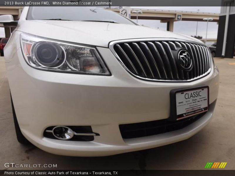 White Diamond Tricoat / Cashmere 2013 Buick LaCrosse FWD