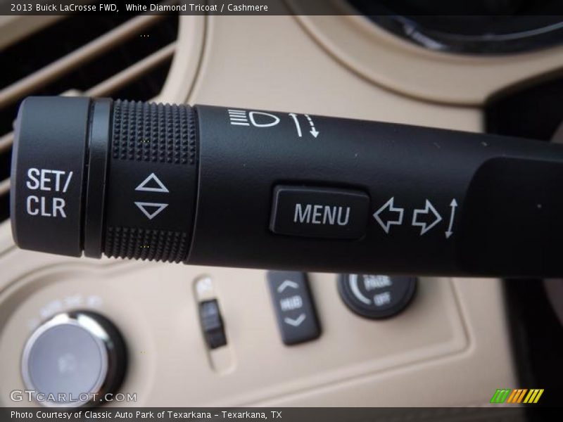 Controls of 2013 LaCrosse FWD