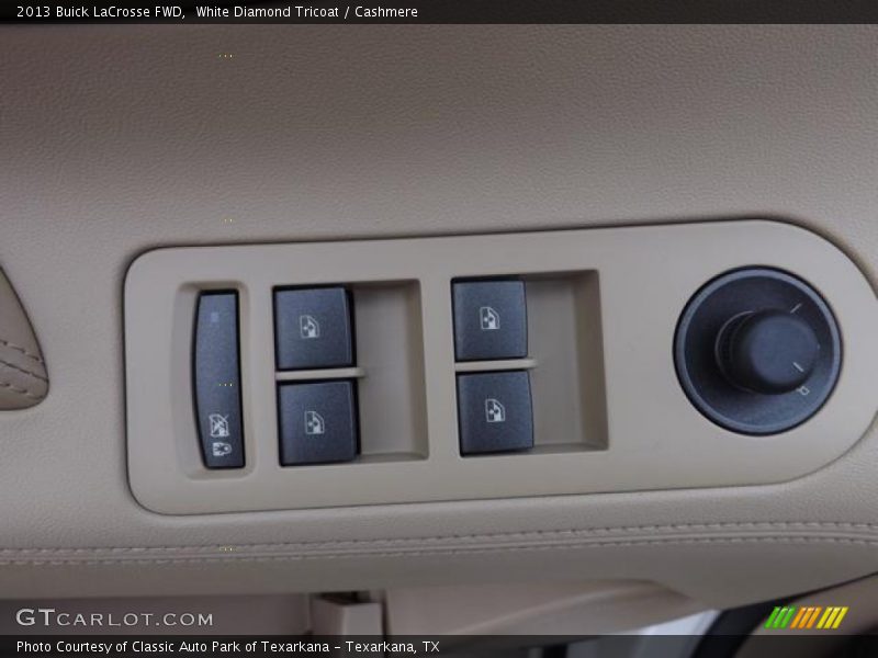 Controls of 2013 LaCrosse FWD