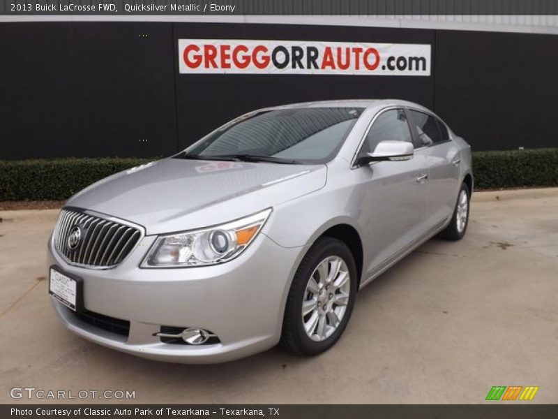 Quicksilver Metallic / Ebony 2013 Buick LaCrosse FWD