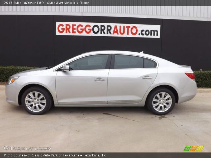 Quicksilver Metallic / Ebony 2013 Buick LaCrosse FWD