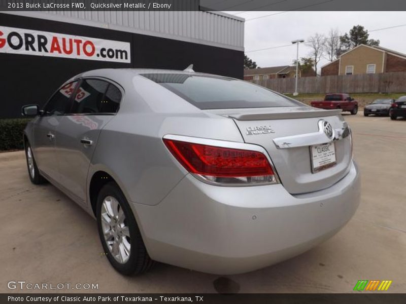 Quicksilver Metallic / Ebony 2013 Buick LaCrosse FWD