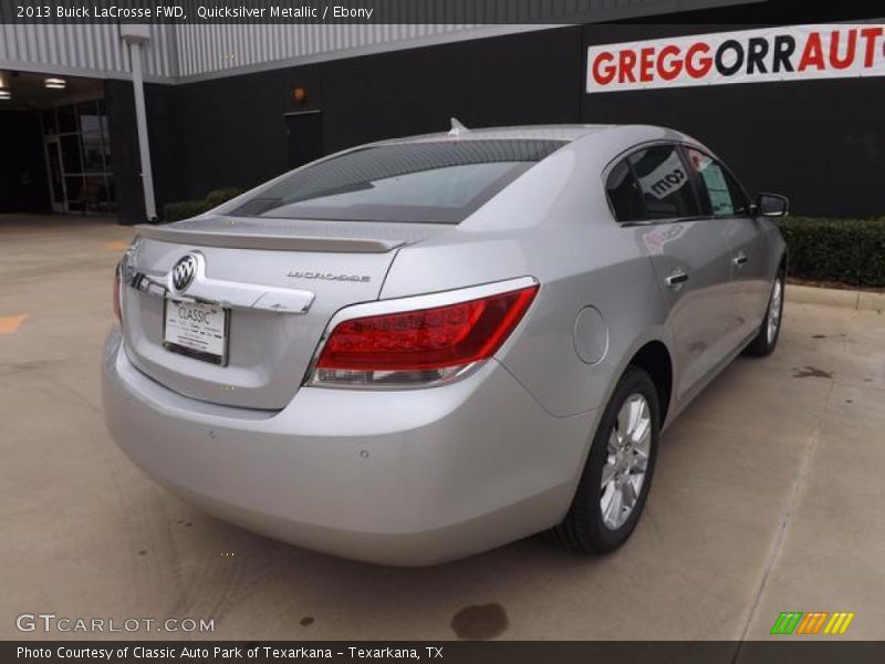Quicksilver Metallic / Ebony 2013 Buick LaCrosse FWD