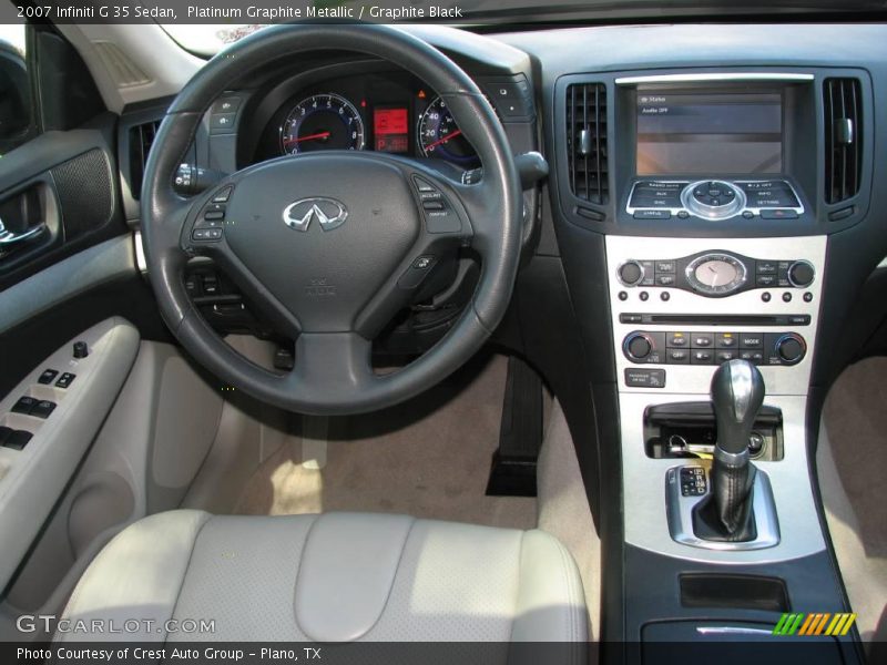Platinum Graphite Metallic / Graphite Black 2007 Infiniti G 35 Sedan