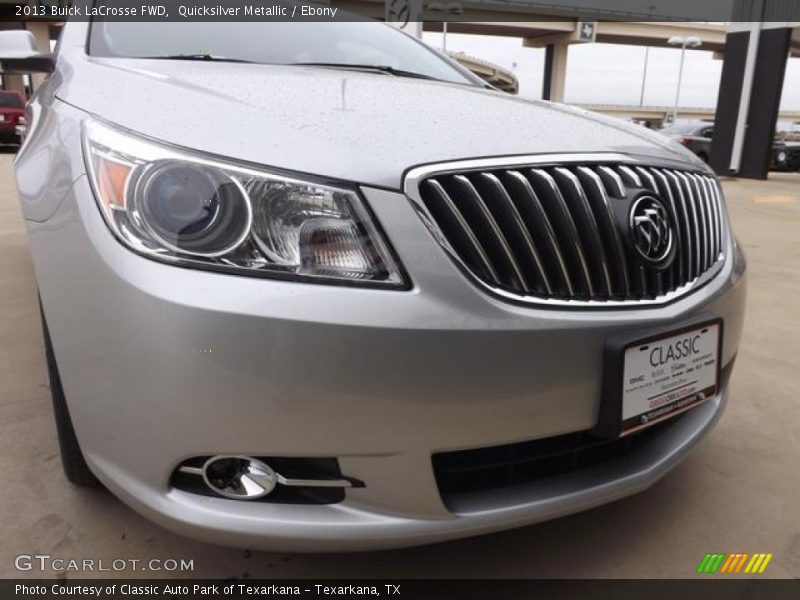 Quicksilver Metallic / Ebony 2013 Buick LaCrosse FWD