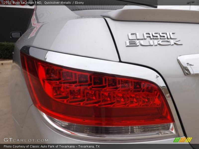 Quicksilver Metallic / Ebony 2013 Buick LaCrosse FWD