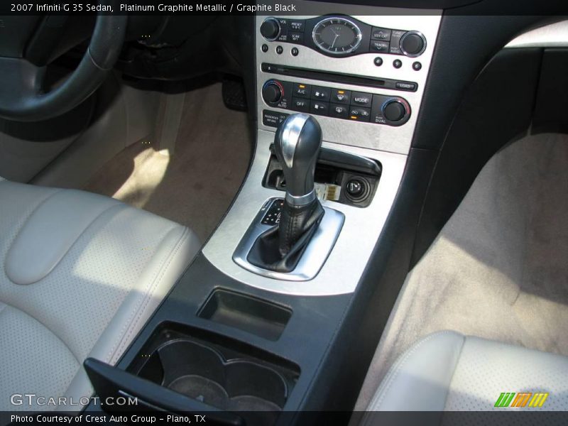 Platinum Graphite Metallic / Graphite Black 2007 Infiniti G 35 Sedan
