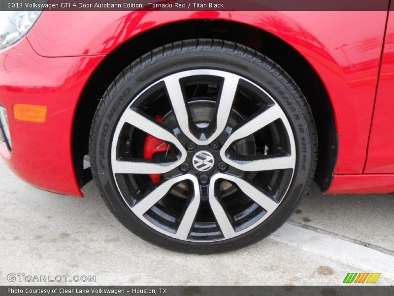 Tornado Red / Titan Black 2013 Volkswagen GTI 4 Door Autobahn Edition