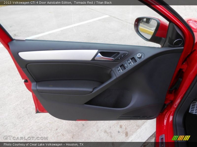 Tornado Red / Titan Black 2013 Volkswagen GTI 4 Door Autobahn Edition