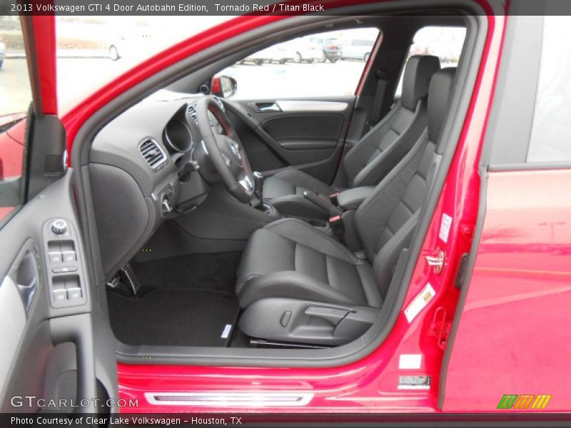 Tornado Red / Titan Black 2013 Volkswagen GTI 4 Door Autobahn Edition