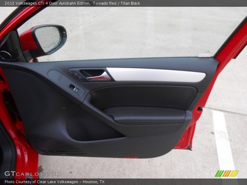 Tornado Red / Titan Black 2013 Volkswagen GTI 4 Door Autobahn Edition