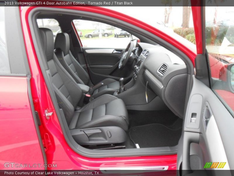 Tornado Red / Titan Black 2013 Volkswagen GTI 4 Door Autobahn Edition