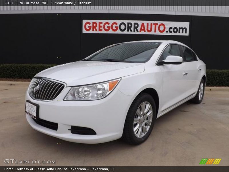 Summit White / Titanium 2013 Buick LaCrosse FWD