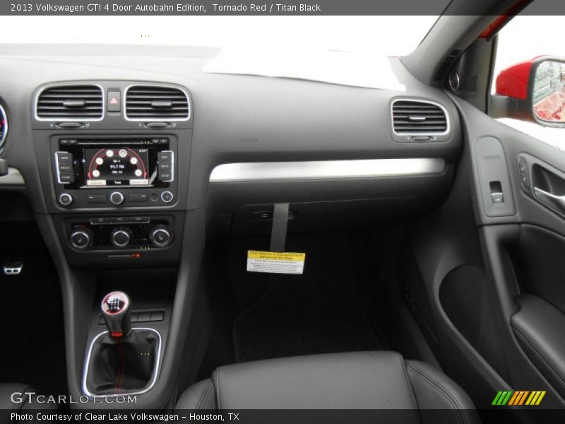 Tornado Red / Titan Black 2013 Volkswagen GTI 4 Door Autobahn Edition