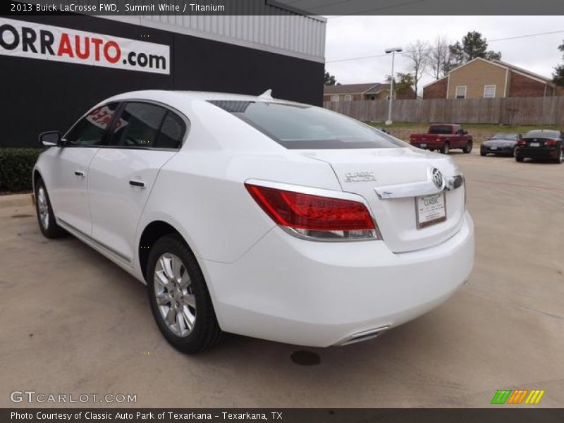 Summit White / Titanium 2013 Buick LaCrosse FWD