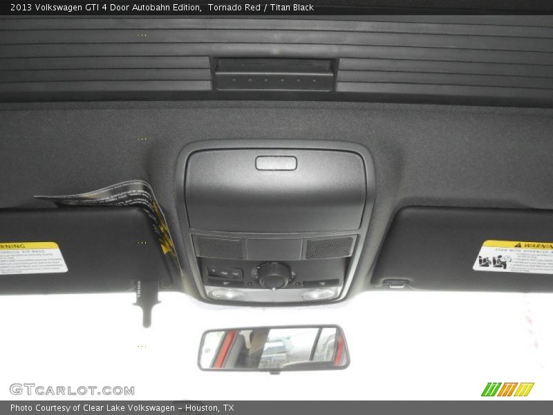 Tornado Red / Titan Black 2013 Volkswagen GTI 4 Door Autobahn Edition