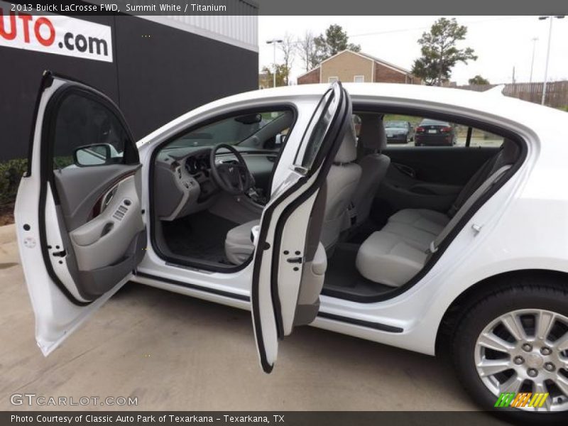 Summit White / Titanium 2013 Buick LaCrosse FWD