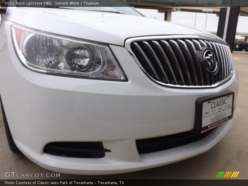 Summit White / Titanium 2013 Buick LaCrosse FWD