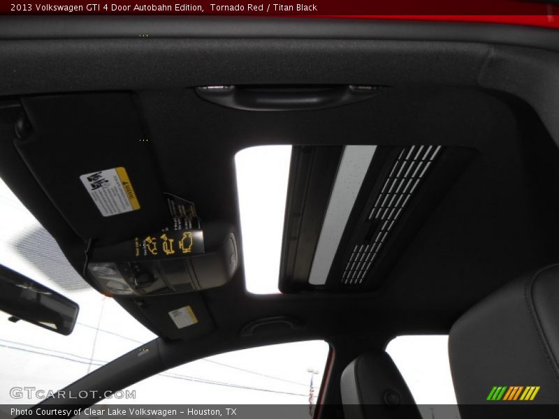 Tornado Red / Titan Black 2013 Volkswagen GTI 4 Door Autobahn Edition