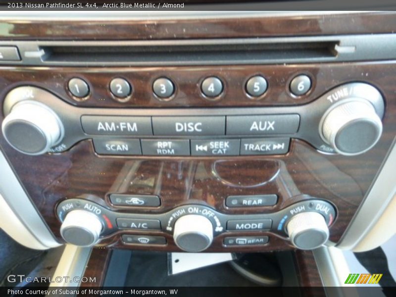 Arctic Blue Metallic / Almond 2013 Nissan Pathfinder SL 4x4