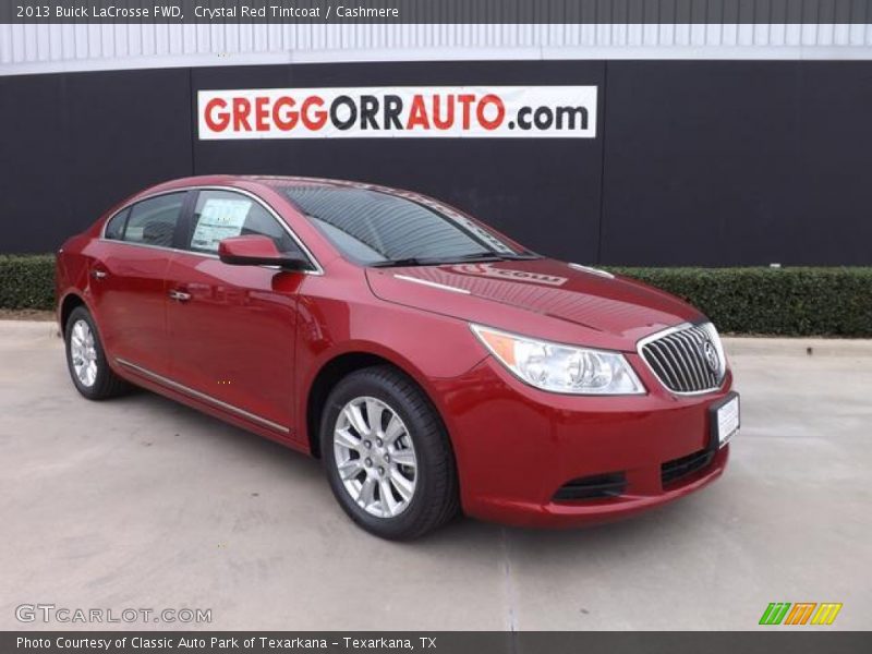 Crystal Red Tintcoat / Cashmere 2013 Buick LaCrosse FWD