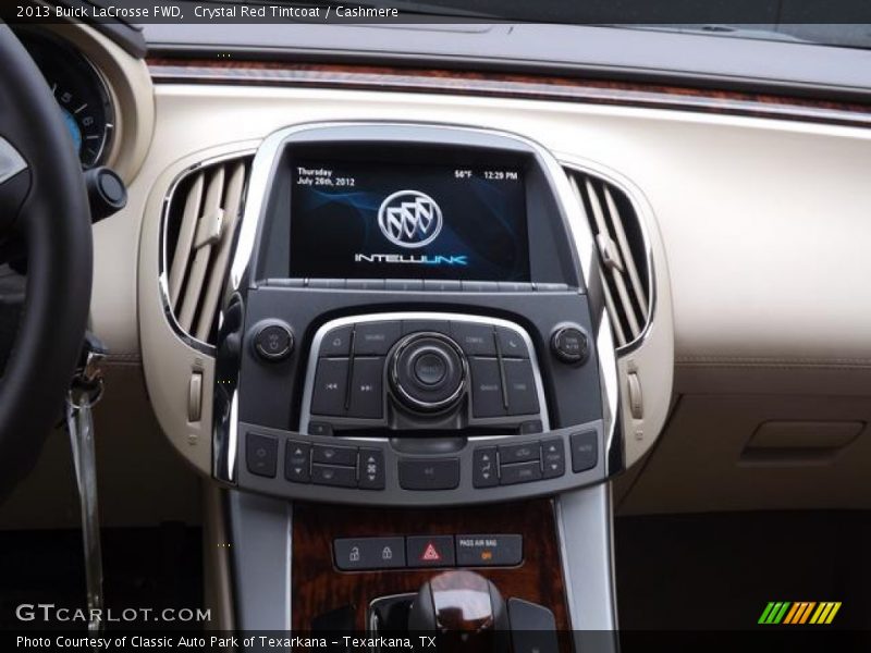 Crystal Red Tintcoat / Cashmere 2013 Buick LaCrosse FWD
