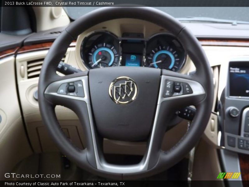 Crystal Red Tintcoat / Cashmere 2013 Buick LaCrosse FWD