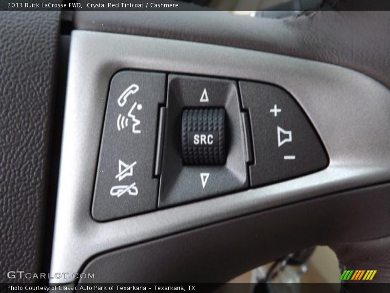 Controls of 2013 LaCrosse FWD