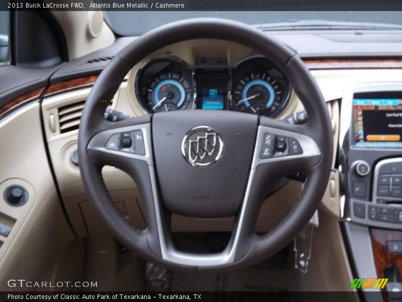 Atlantis Blue Metallic / Cashmere 2013 Buick LaCrosse FWD