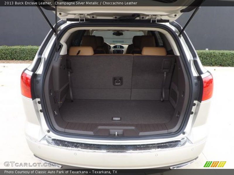 Champagne Silver Metallic / Choccachino Leather 2013 Buick Enclave Leather