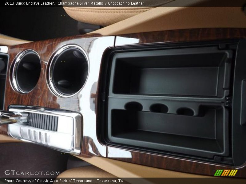 Champagne Silver Metallic / Choccachino Leather 2013 Buick Enclave Leather