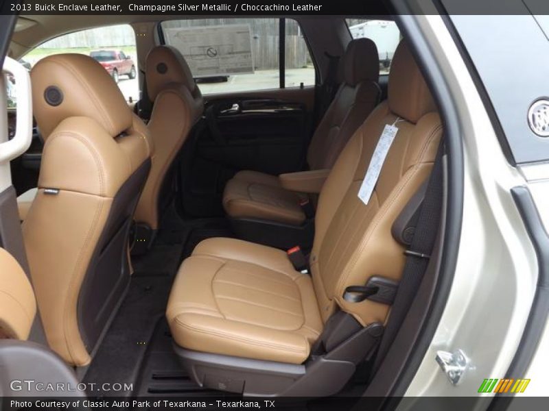 Champagne Silver Metallic / Choccachino Leather 2013 Buick Enclave Leather