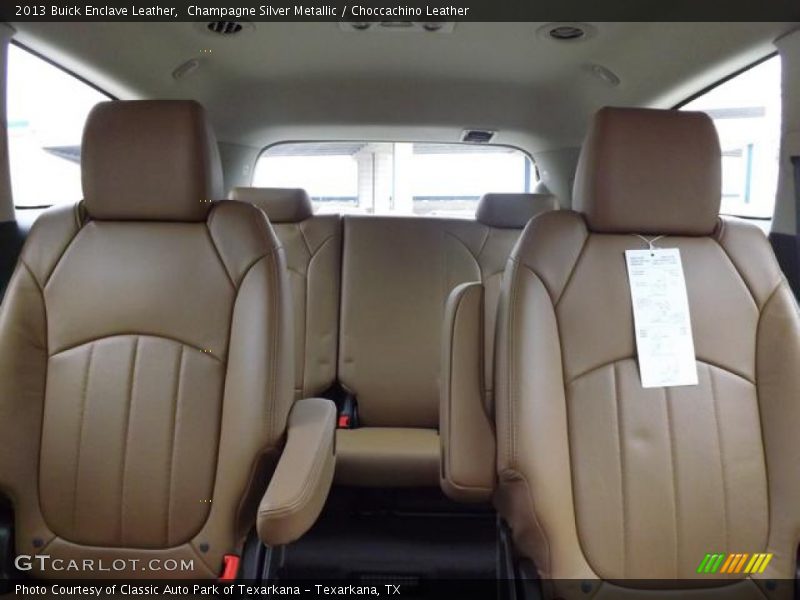 Champagne Silver Metallic / Choccachino Leather 2013 Buick Enclave Leather