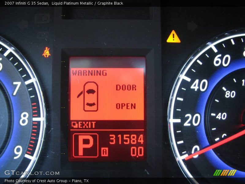 Liquid Platinum Metallic / Graphite Black 2007 Infiniti G 35 Sedan