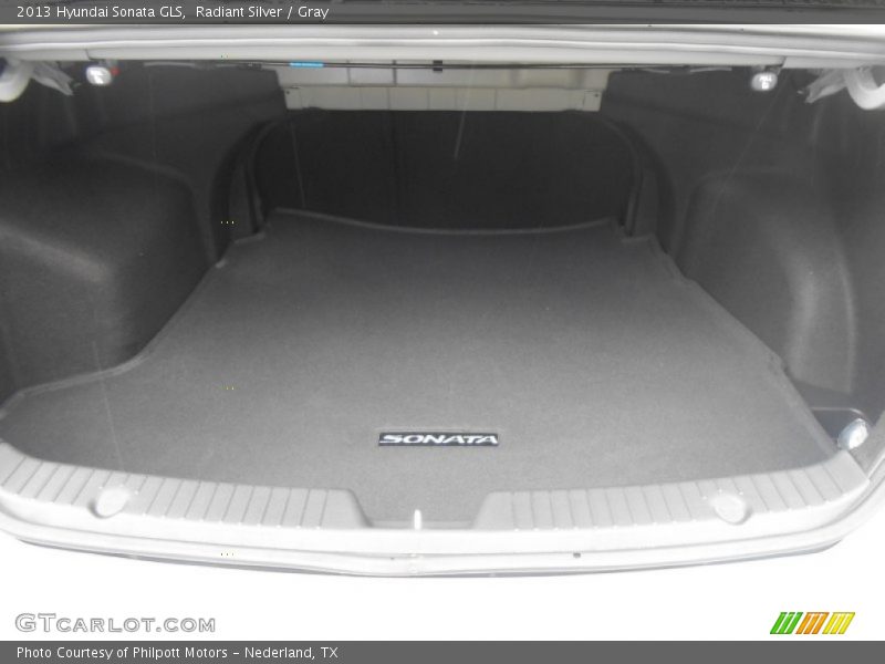 Radiant Silver / Gray 2013 Hyundai Sonata GLS