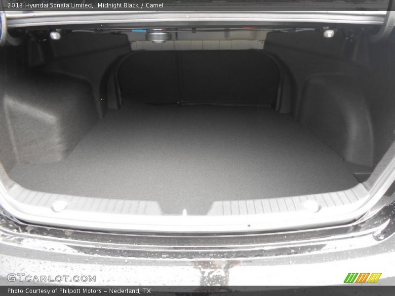 Midnight Black / Camel 2013 Hyundai Sonata Limited