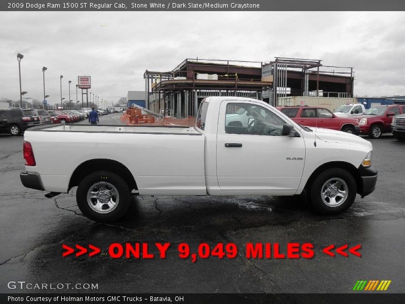 Stone White / Dark Slate/Medium Graystone 2009 Dodge Ram 1500 ST Regular Cab