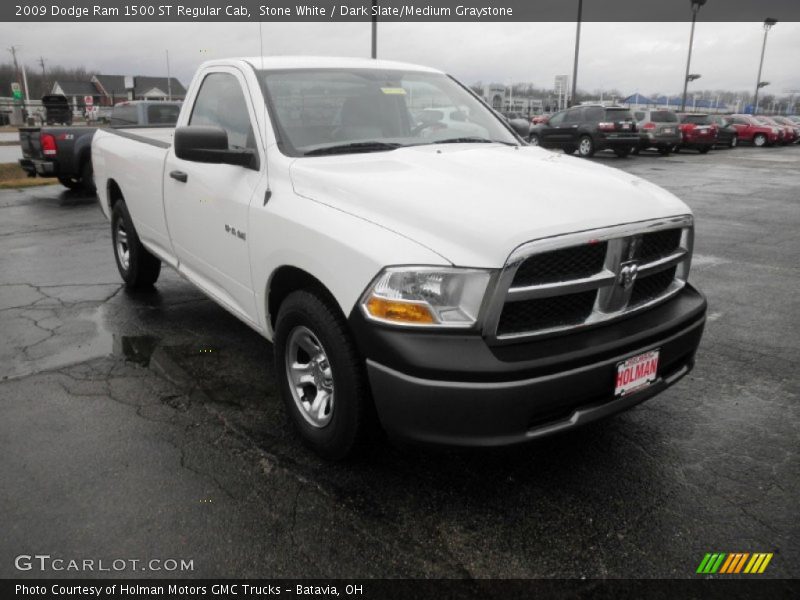 Stone White / Dark Slate/Medium Graystone 2009 Dodge Ram 1500 ST Regular Cab