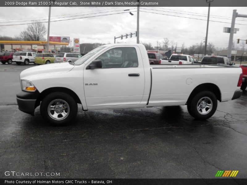 Stone White / Dark Slate/Medium Graystone 2009 Dodge Ram 1500 ST Regular Cab