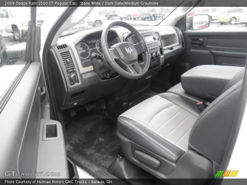 Dark Slate/Medium Graystone Interior - 2009 Ram 1500 ST Regular Cab 