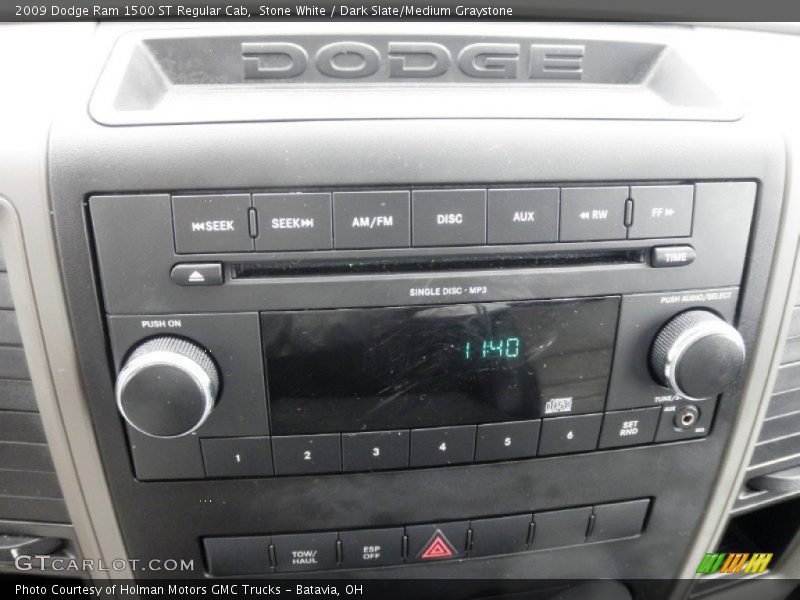 Audio System of 2009 Ram 1500 ST Regular Cab