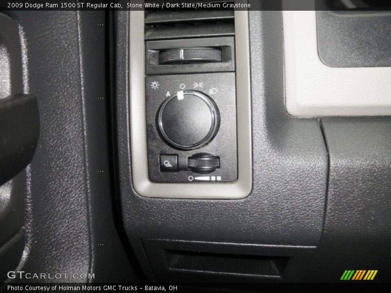 Stone White / Dark Slate/Medium Graystone 2009 Dodge Ram 1500 ST Regular Cab