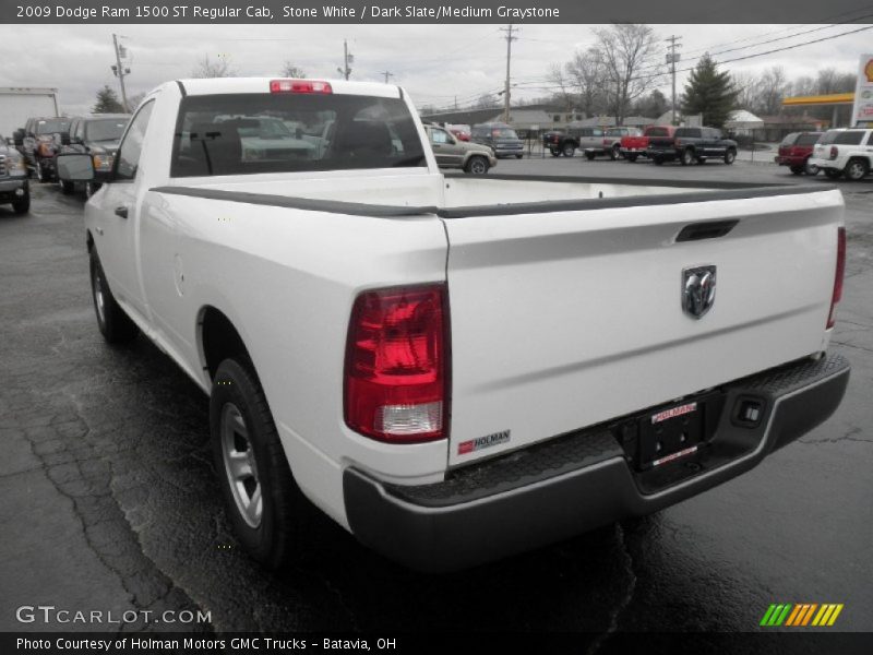Stone White / Dark Slate/Medium Graystone 2009 Dodge Ram 1500 ST Regular Cab