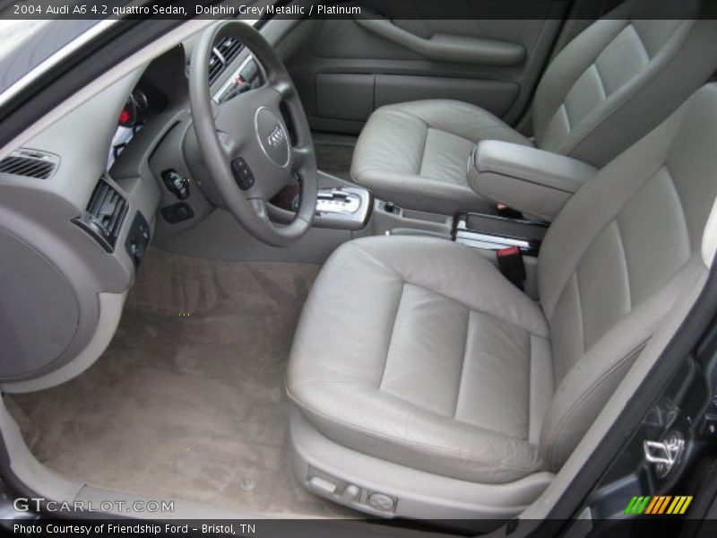  2004 A6 4.2 quattro Sedan Platinum Interior