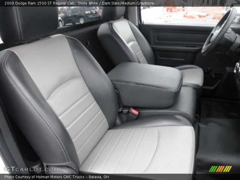 Stone White / Dark Slate/Medium Graystone 2009 Dodge Ram 1500 ST Regular Cab
