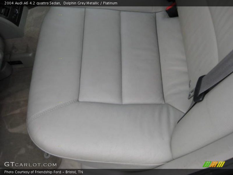 Dolphin Grey Metallic / Platinum 2004 Audi A6 4.2 quattro Sedan