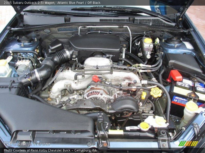  2005 Outback 2.5i Wagon Engine - 2.5 Liter SOHC 16-Valve Flat 4 Cylinder