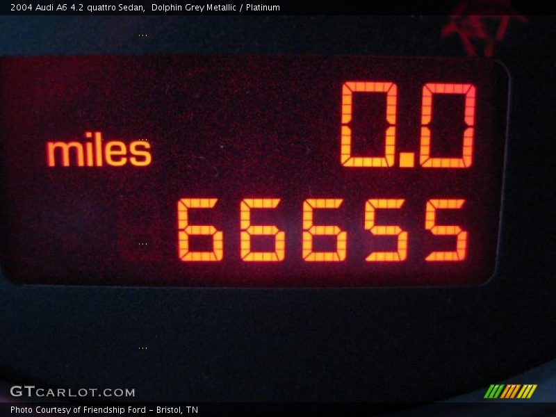 Dolphin Grey Metallic / Platinum 2004 Audi A6 4.2 quattro Sedan