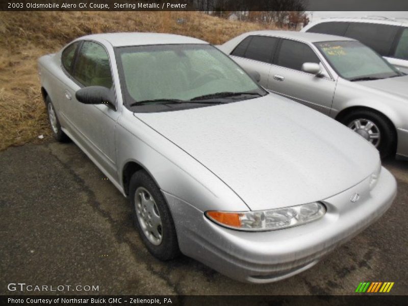 Front 3/4 View of 2003 Alero GX Coupe